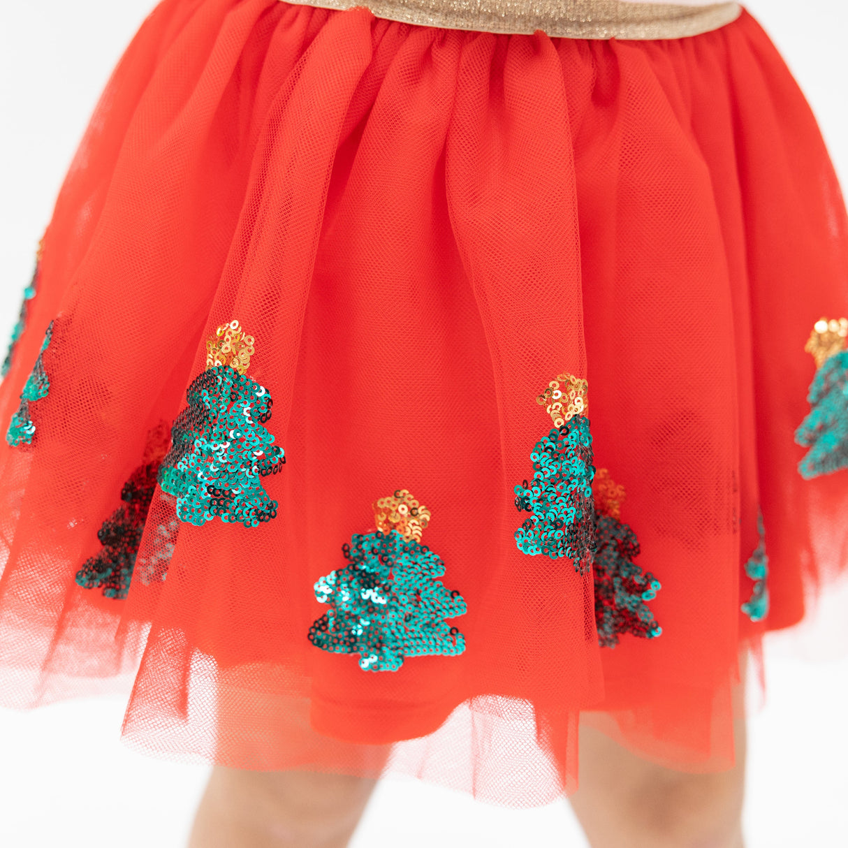 Holiday Tutu Skirt - Christmas Trees