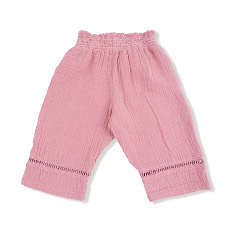 Smocked Waist Pants - HoneyBug 