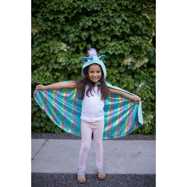 Reversible Unicorn/Dragon Cape - HoneyBug 