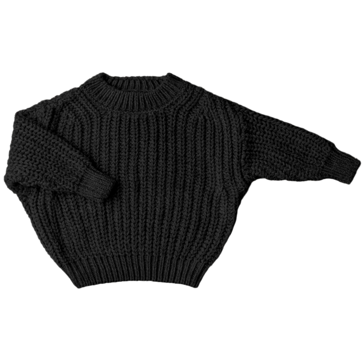 CHUNKY KNIT SWEATER | SHADOW