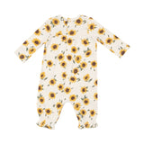 L/S Romper - Baby Sunflowers