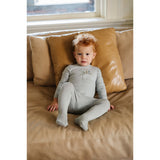 Cotton - Pocket Full of Flowers Collection - Footie - HoneyBug 