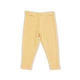 Ladder Trim Dress and Ribbed Leggings - HoneyBug 