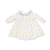 Peter Pan Collar Dress and Leggings - HoneyBug 