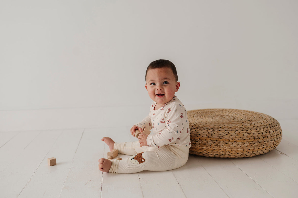 Baby Long Sleeve Bodysuit - HoneyBug 