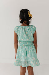 Eyelet Peasant Top