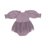 Long Sleeve Bubble Tutus - Dusty Lavendar