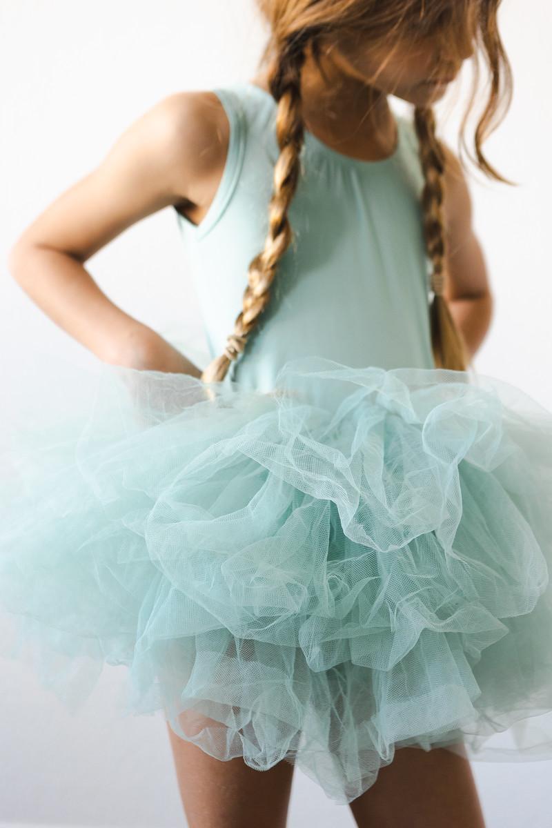 Sage Tank Tutu Leotard