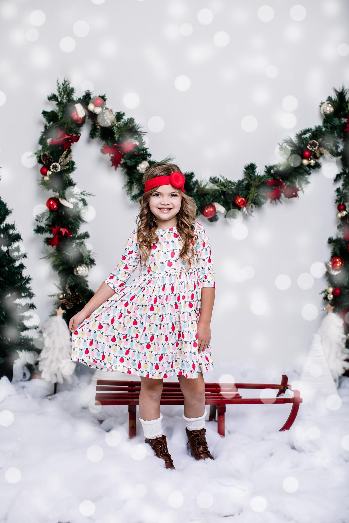 Merry & Bright Pocket Twirl Dress