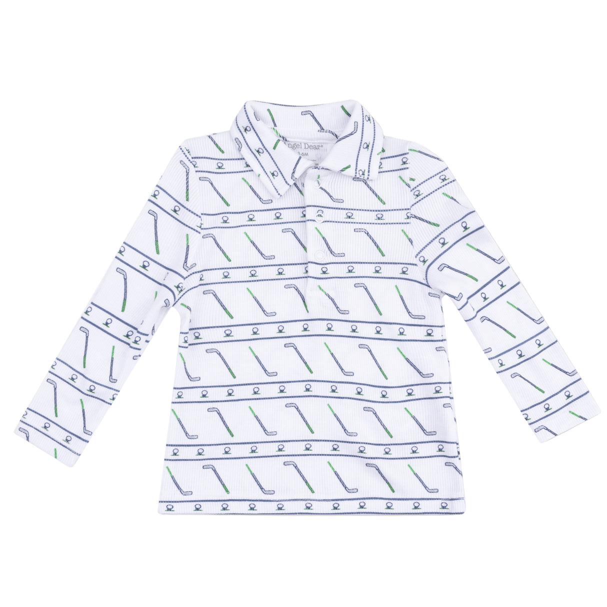 Polo Long Sleeve Shirt - HoneyBug 