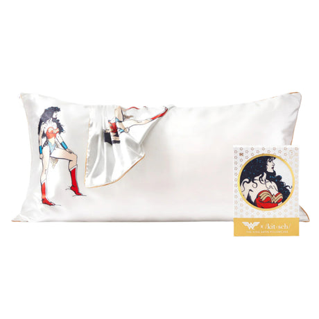 Wonder Woman x Kitsch King Pillowcase - Believe in Wonder - HoneyBug 