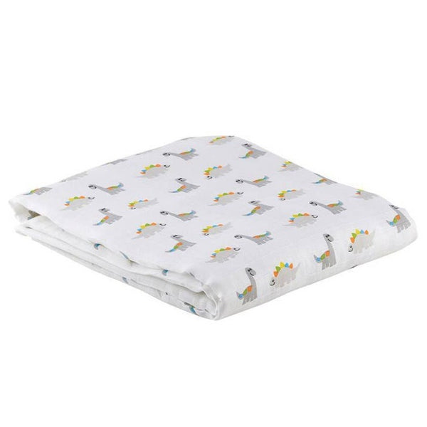 Swaddle Blanket - Dinosaur - HoneyBug 