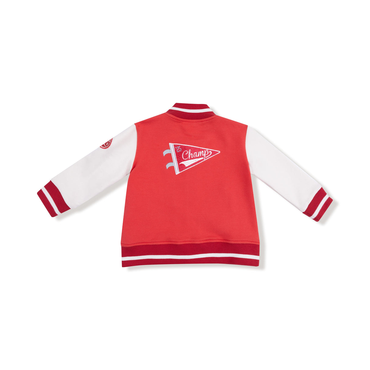 Letterman Jacket - Varsity Red - HoneyBug 