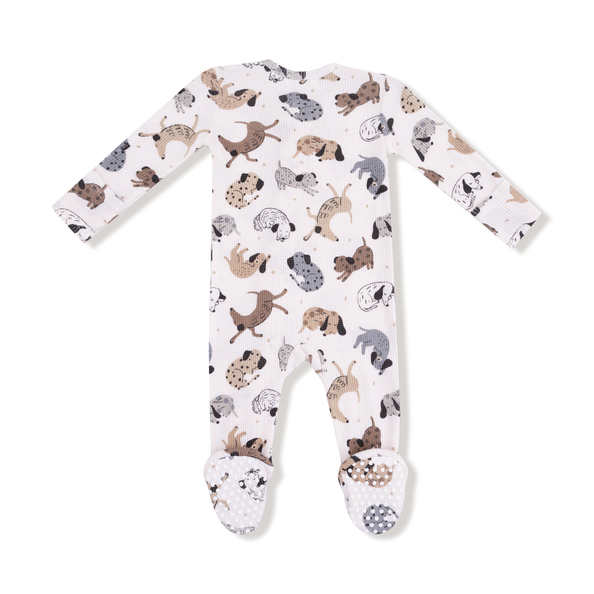 2 Way Zipper Footie - Cozy Pups - HoneyBug 