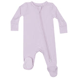 2 Way Zipper Footie - Basic Orchid Hush