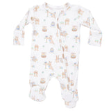 Easter Egg Hunt Uni - 2 Way Zipper Footie