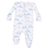Farm Animal Party - 2 Way Zipper Footie