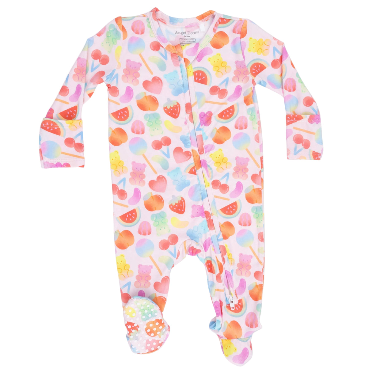 Gummy Bears - 2 Way Zipper Footie