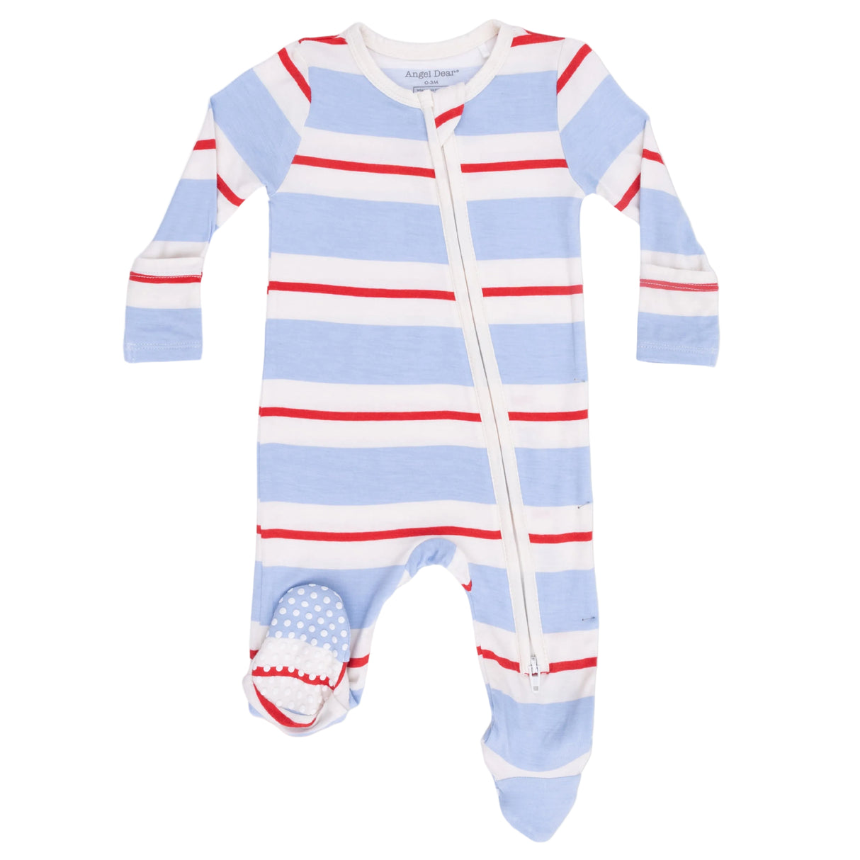 Preppy Rugby - 2 Way Zipper Footie