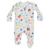 Sushi - 2 Way Zipper Footie