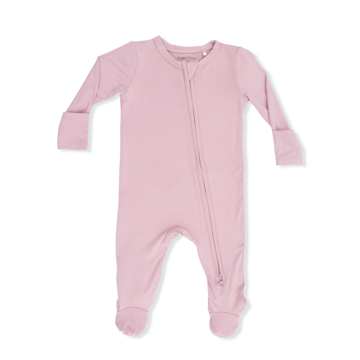 Solid Peachskin - 2 Way Zipper Footie