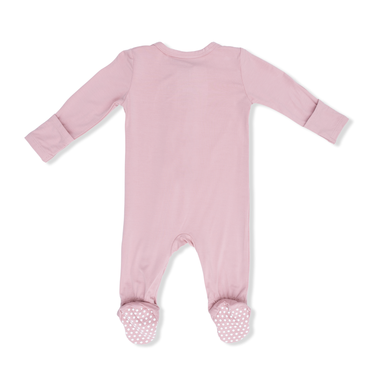 Solid Peachskin - 2 Way Zipper Footie