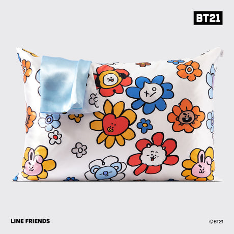 BT21 meets Kitsch Satin Pillowcase - KOYA - HoneyBug 