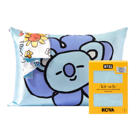 BT21 meets Kitsch Satin Pillowcase - KOYA - HoneyBug 