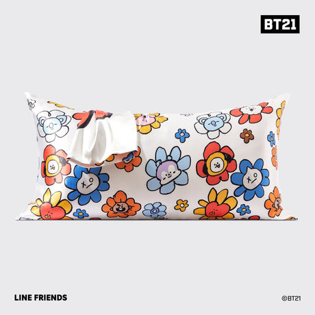 BT21 meets Kitsch King Pillowcase  - RJ - HoneyBug 