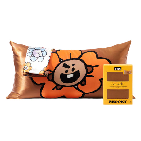 BT21 meets Kitsch King Pillowcase - SHOOKY - HoneyBug 