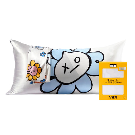 BT21 meets Kitsch King Pillowcase - VAN - HoneyBug 