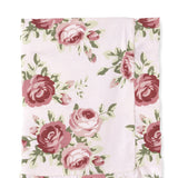 Cabbage Rose Stroller Blanket