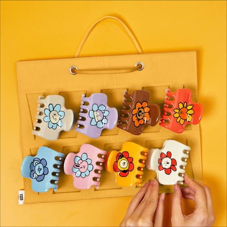 BT21 meets Kitsch Claw Clip Organizer - HoneyBug 