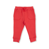 Jogger Pant - Varsity Red - HoneyBug 