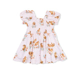 Pink Ponies - Smocked Twirly Dress and Bloomer