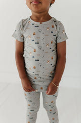 Short Sleeve Lounge Set