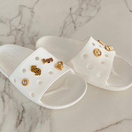 Elva Burger Shoe Charm - HoneyBug 