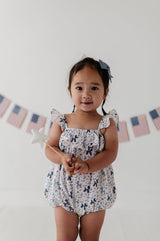 Gauze Bubble Romper - HoneyBug 