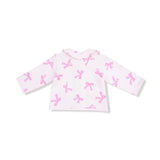 Tweed Style Jacket with Bow Pockets - HoneyBug 