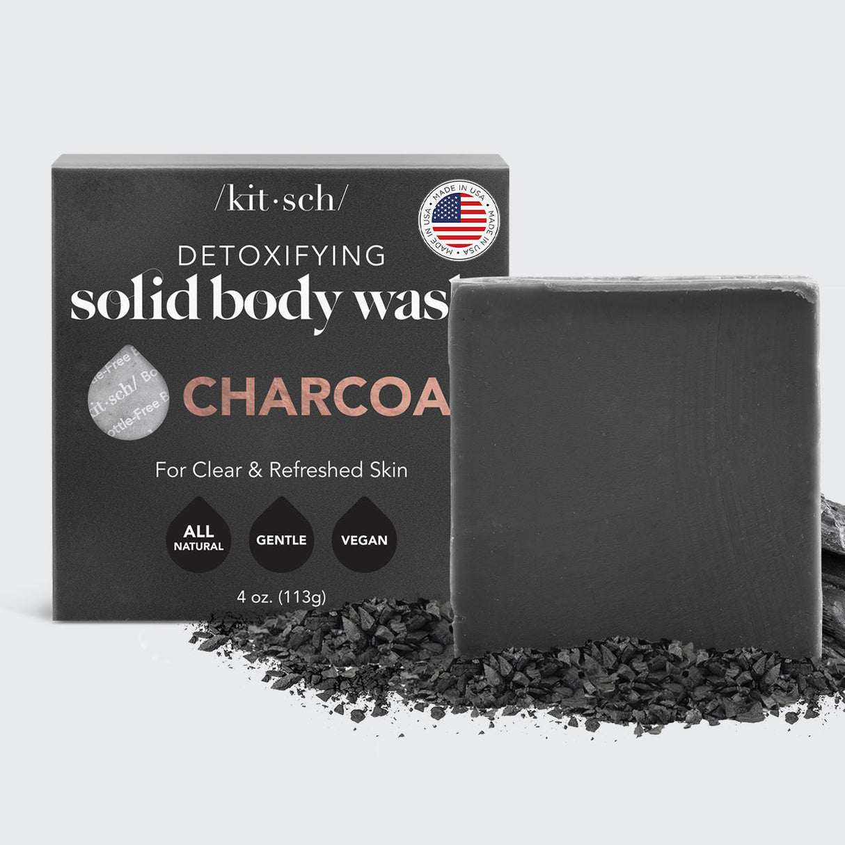 Charcoal Detoxifying Body Wash Bar