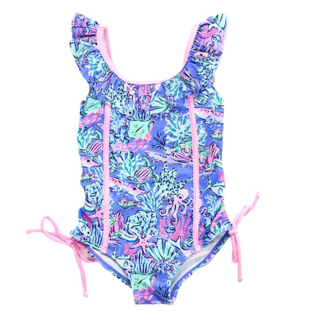 Bahamas Reef One Piece Swimsuit - HoneyBug 