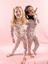 Pink Unicorn | Two-Piece Bamboo Pajama Set - HoneyBug 
