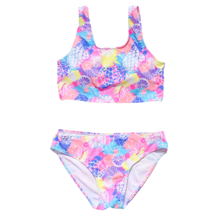 Sunset Candy Two Piece Swimsuit - HoneyBug 