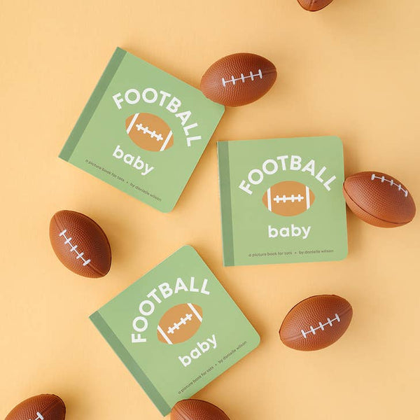 Football Baby Book - HoneyBug 