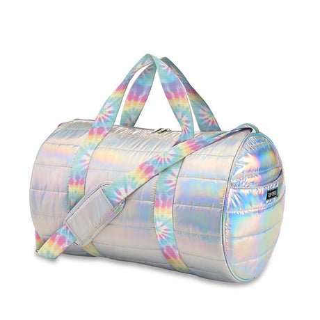 Puffer Duffle Bag - Tie Dye Pastel - HoneyBug 