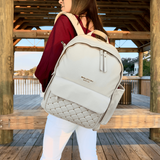 The Daphne Diaper Bag - Sandstone