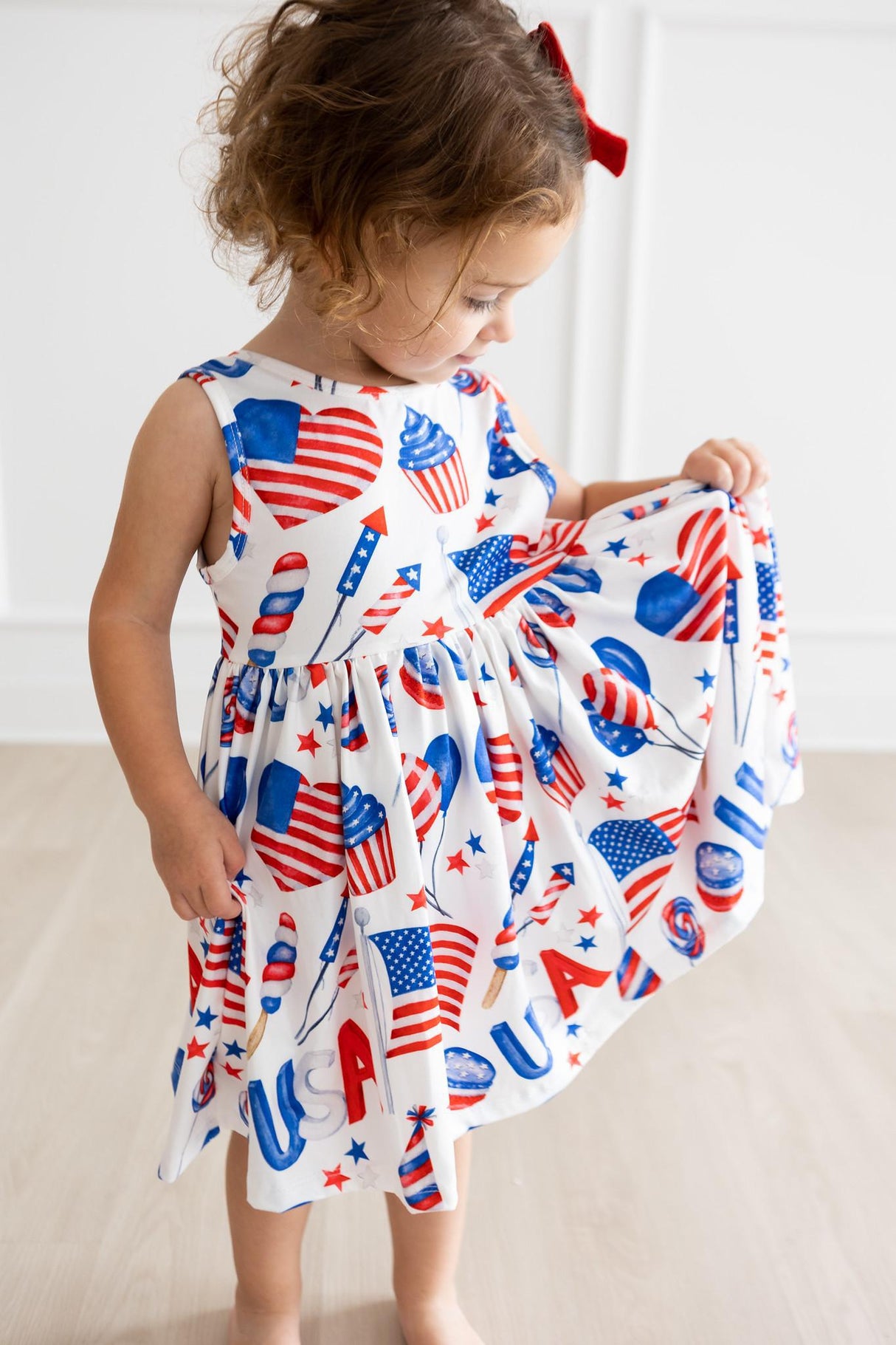 Party in the USA Tank Twirl Dress