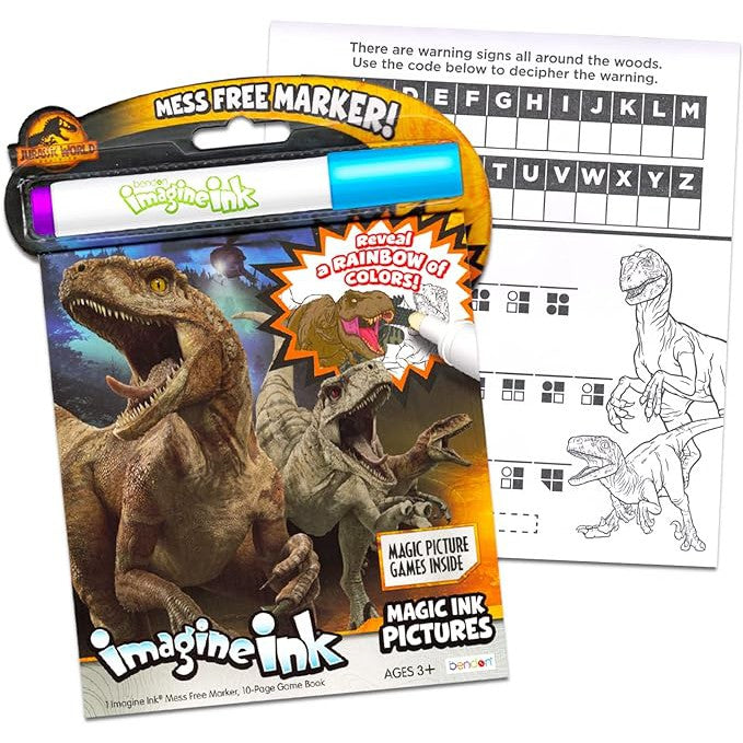 Jurassic Park Imagine Magic Ink - HoneyBug 