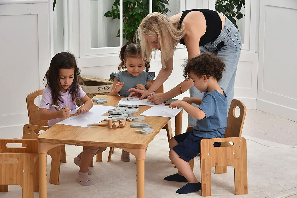 Adrian - Toddler Table and Chair 5 Piece Set