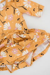 Dandelions in Fall Twirl Bodysuit